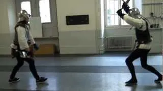 Longsword: bashing vs halfswording