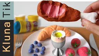 PLAY-DOH FOOD COMPILATION!  - klunatik - 粘土, пластилин, pâte à modeler mangeant, 橡皮泥