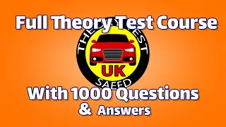 Full Theory Test Course | UK Mock Theory Test | 1000 Questions & Answers