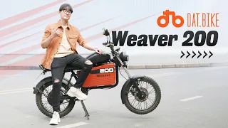 Đánh giá Dat Bike Weaver 200: Tốc độ 90km/h, đi tối đa 200km, giá 54,9 triệu