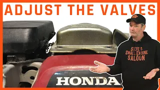 How To Adjust Or Set The Valves On A Honda GC Engine