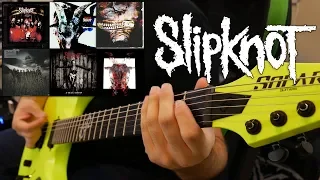 Slipknot Guitar Riff Evolution (Self Titled to All Out Life Guitar Riff Compilation)