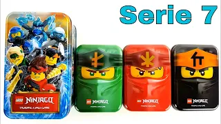 Die neuen 2022 Lego Ninjago Serie 7 Tin Boxen / 1x XXL Tin und 3 Mini Tins
