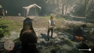 RDR2 - Arthur Gives Javier TB