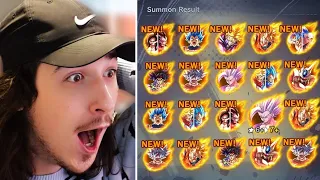 Insanely Expensive Legends Limited Guaranteed Summons on Dragon Ball Legends!