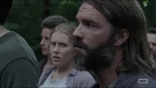 The Saviors Demand Guns To Protect Themselves ~ The Walking Dead 9x03