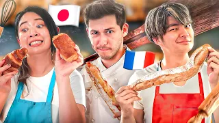 J'emmène des Japonais juger le VRAI pain en France 🇫🇷