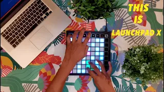 Novation Launchpad X Note Mode Performance