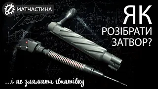 Як розібрати та обслужити затвор (і не зламати гвинтівку)?