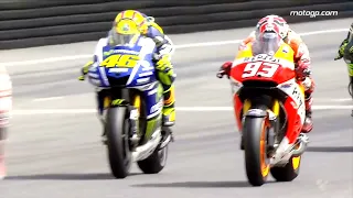 Rossi Vs Marquez  & Pedrosa Vs Lorenzo : Best Fighting Brno MotoGP 2014 Czech