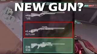 NEW GUN IN VALORANT?? (OUTLAW)