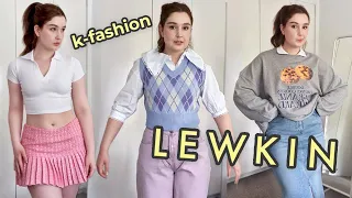 Korean Fashion Try On Haul | Lewkin K-Fashion Review