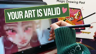 TRYING JELLY ART?!!! Reviewing & Giving Away New XPPEN Magic Drawing Pad! 🖊️