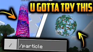 How To Use /PARTICLE Command in Minecraft PE 1.8.0.8+