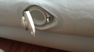 How to deflate an air bed