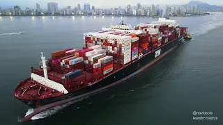 ZIM USA    #shipspotting #navio #containershipping #portodesantos  #usa