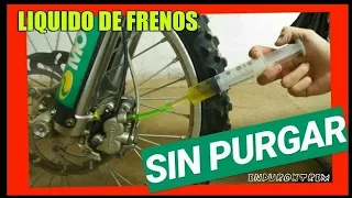 🥇 COMO CAMBIAR LIQUIDO DE FRENOS MOTO - SIN PURGAR - Moto Enduro y Motocross