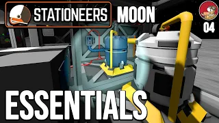 Fixing Water and Oxygen - Stationeers Moon - Shelter in Space Update - ep 04