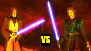Ben Kenobi vs Anakin Skywalker - Star Wars: Revenge of the Sith