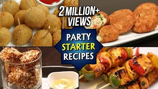 Party Snack Ideas - 6 BEST Finger Food Recipes for Party - Starters/Appetizers