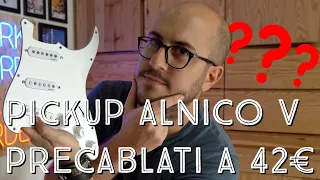 Pickup Stratocaster Alnico V Precablati a 42€. Affare o Fregatura?