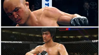 BRUCE LEE VS BJ PENN | THE TRILOGY | UFC 4 K1 RULES | UFC 4 BRUTAL FIGHT | UFC 4 2020 | EA SPORTS