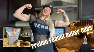 Protein Peanut Butter Cups 👩🏼‍🍳 | Bodybuilder friendly 💪🏼 | High protein