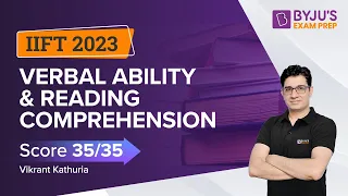 IIFT 2023 | Strategy to Score 35/35 in IIFT Verbal Ability and Logical Reasoning Section #iiftexam