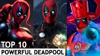 Top 10 Most Powerful Versions of Deadpool | In Hindi | Deadpool 3 | BNN Review