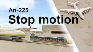 Oversize cargo delivery - stop motion