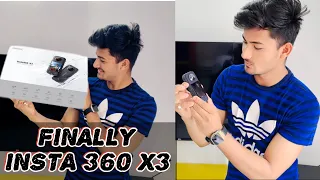FINALLY INSTA 360 X3 UNBOXING VIDEO #insta360x3 #vlogging #unboxing  #viral #dailyvlog #aniketd800