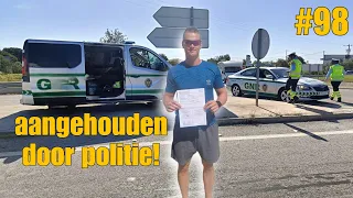 WEER AANGEHOUDEN DOOR DE POLITIE MET DE CAMPER IN PORTUGAL #98