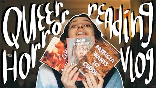 Reading Queer Horror Books for a Week | READING VLOG