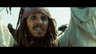 Pirates of the Caribbean 2: Dead man's chest Telugu Devi John's and Jack sparrow funny scene