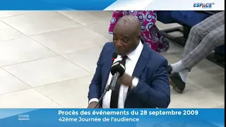 🔴 Procès du 28 Septembre - Audience du 30 Janvier 2023 - J42  • ESPACE TV GUINEE