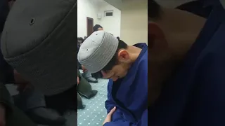 Rasulbek qori Yo‘ldoshev To‘laboy masjidida Qur'on tilovati