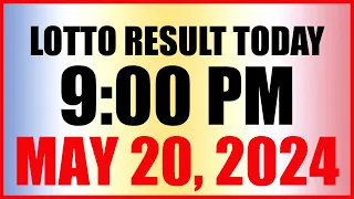 Lotto Result Today 9pm Draw May 20, 2024 Swertres Ez2 Pcso