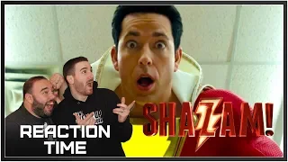 Shazam SDCC 2018 Trailer - Reaction Time!