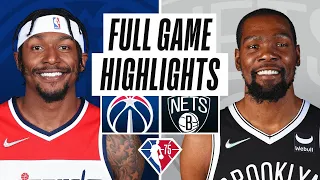 WIZARDS at NETS | FULL GAME HIGHLIGHTS | October 25, 2021