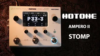 Hotone Ampero II Stomp demo by Martial Allart