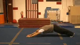 SLIDE OUTS - Gymnastics/General Conditioning Exercise (whole body strengthening static movement)