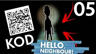 🔥 Hello Neighbor [#5] QR KOD - ZAGADKA ROZWIĄZANA! CIEŃ DZIECKA! (Alpha-3)