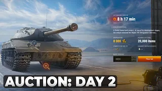 WoT Auction 2023 Day 2: K-2