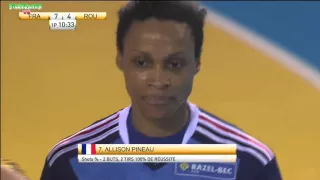 France VS Roumanie Handball feminin match de préparation