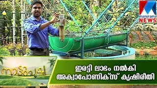 Aquaponics providing double guarantee for a farmer | Manorama News  | Nattupacha