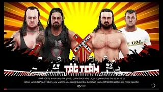 WWE Extreme Rules 2019: The Undertaker & Roman Reigns vs. Drew McIntyre & Shane McMahon(WWE 2K19)