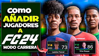 Como TENER al Jugador Que Tú QUIERAS en FC 24 Modo Carrera!!