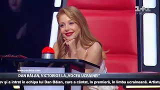 Dan Bălan, victorios la „Vocea Ucrainei”