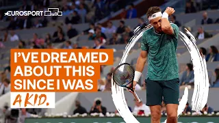 Casper Ruud lost for words after reaching Roland-Garros final | Eurosport Tennis