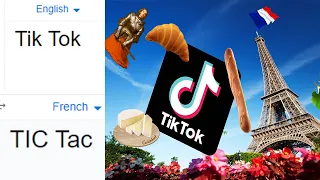 Tik Tok - in different languages meme